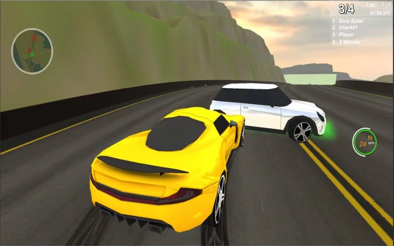 Изображение игры: Mad Racing Super Speed