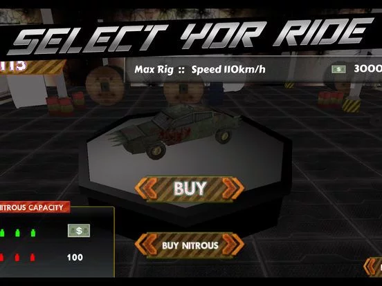 Изображение игры: Extreme Racing Zombie Attack