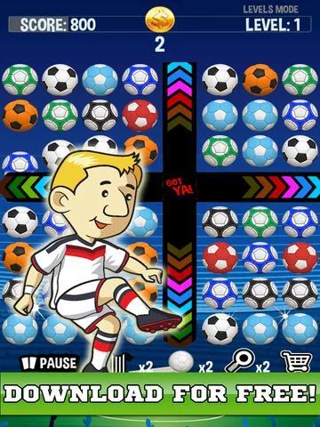 Изображение игры: Football Match Mania - Free Soccer Puzzle Game!