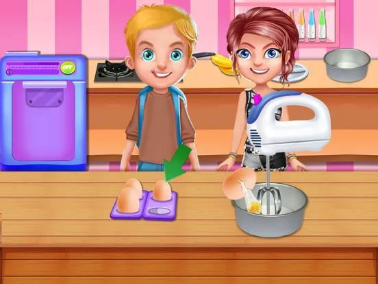 Изображение игры: Birthday Cake Maker Game