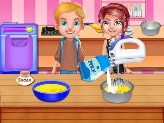 Изображение игры: Birthday Cake Maker Game