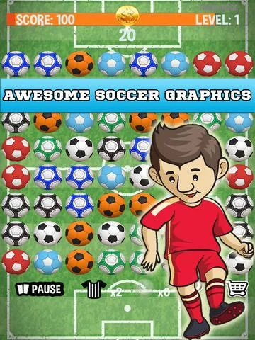 Изображение игры: Football Match Mania - Free Soccer Puzzle Game!