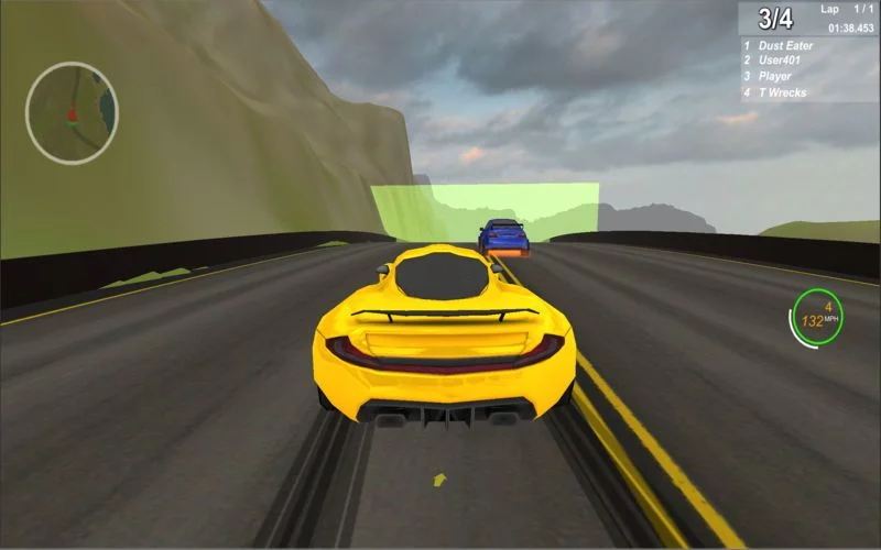 Изображение игры: Mad Racing Super Speed