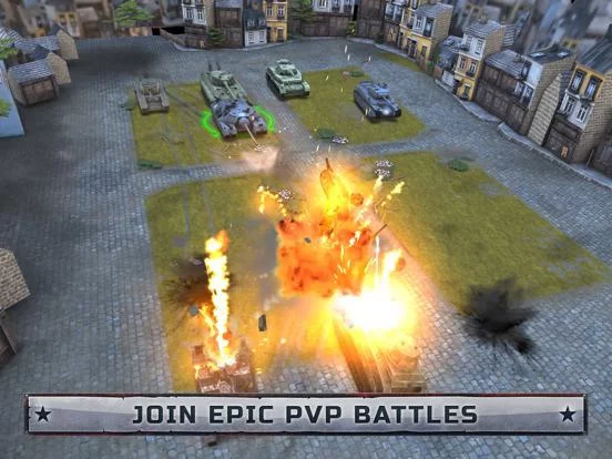Изображение игры: Tank Command: RPG, Tanks Game