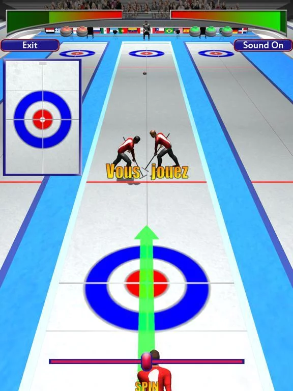 Изображение игры: Curling OnLine