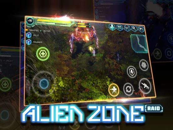 Изображение игры: Alien Zone: Raid