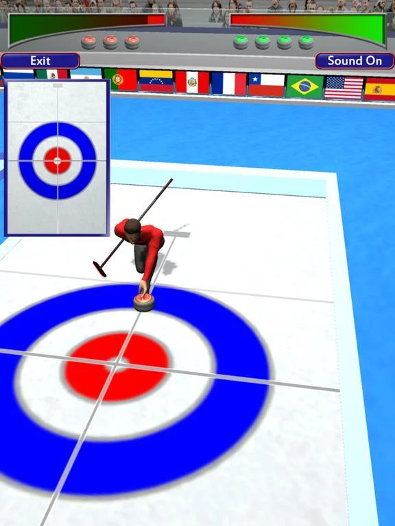 Изображение игры: Curling OnLine