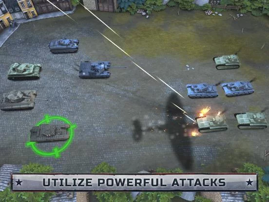 Изображение игры: Tank Command: RPG, Tanks Game