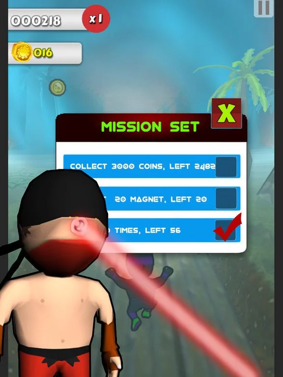 Изображение игры: Mutant Ninja Runner