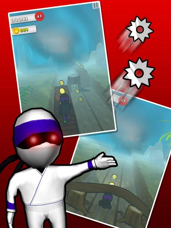 Изображение игры: Mutant Ninja Runner