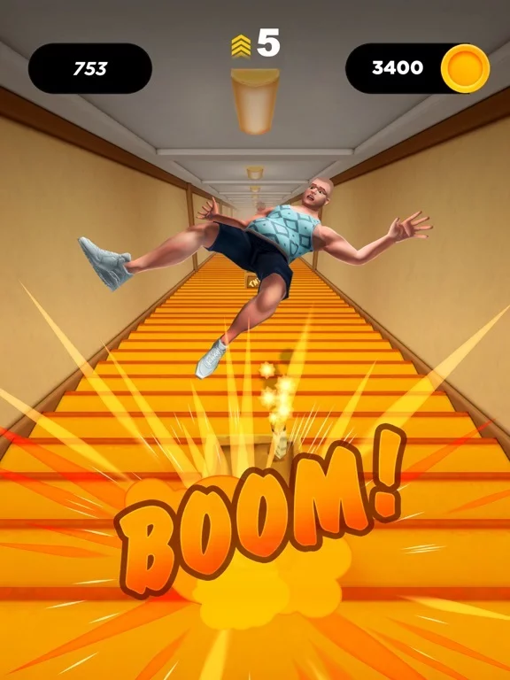 Изображение игры: Stair Falling 3D: Evil Torture