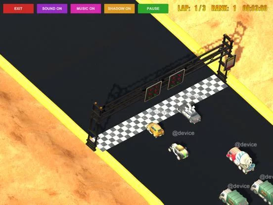 Изображение игры: Toy Car Mini Racing