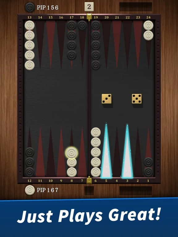 Изображение игры: Backgammon Now