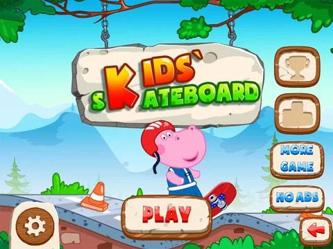 Изображение игры: Kids Skateboard