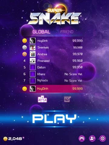 Изображение игры: Super Snake