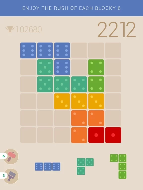 Изображение игры: Blocky 6 - Endless Tile-Matching Puzzle