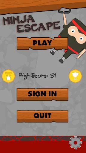 Изображение игры: Ninja Escape
