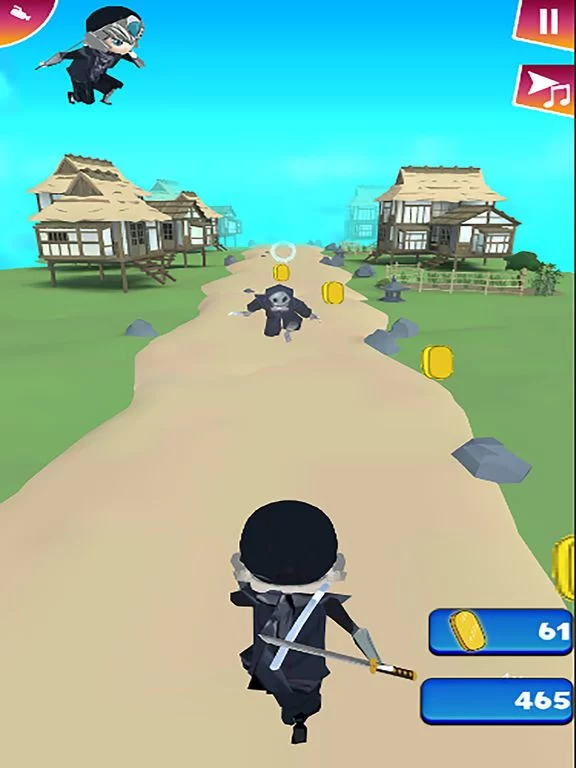 Изображение игры: Ninja 3D Runner - Shinobi Dash