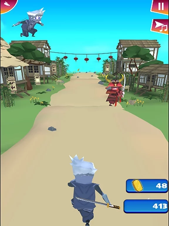 Изображение игры: Ninja 3D Runner - Shinobi Dash