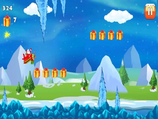Изображение игры: Santa Vs Airplane