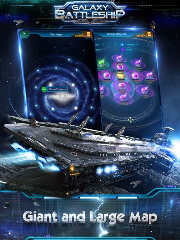 Изображение игры: Galaxy Battleship: Conquer