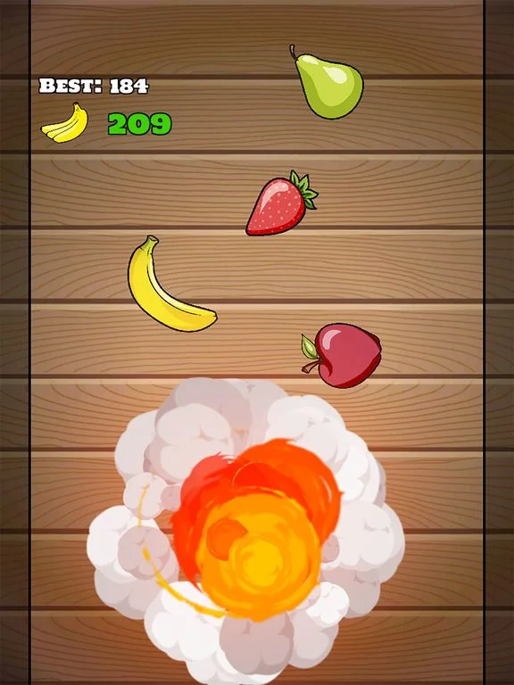 Изображение игры: Fruit Hiting