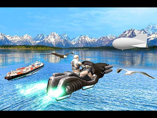 Изображение игры: Extreme Flying Car