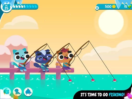 Изображение игры: CatFish - gotta fish them all!