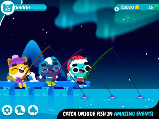 Изображение игры: CatFish - gotta fish them all!