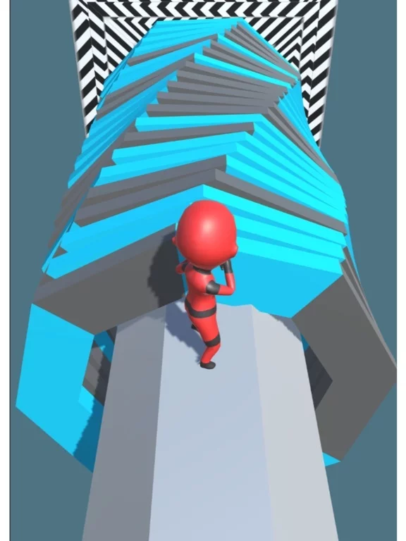 Изображение игры: Superhero Break: Stack Ball