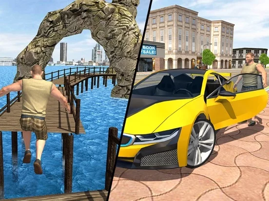 Изображение игры: Drive To Town