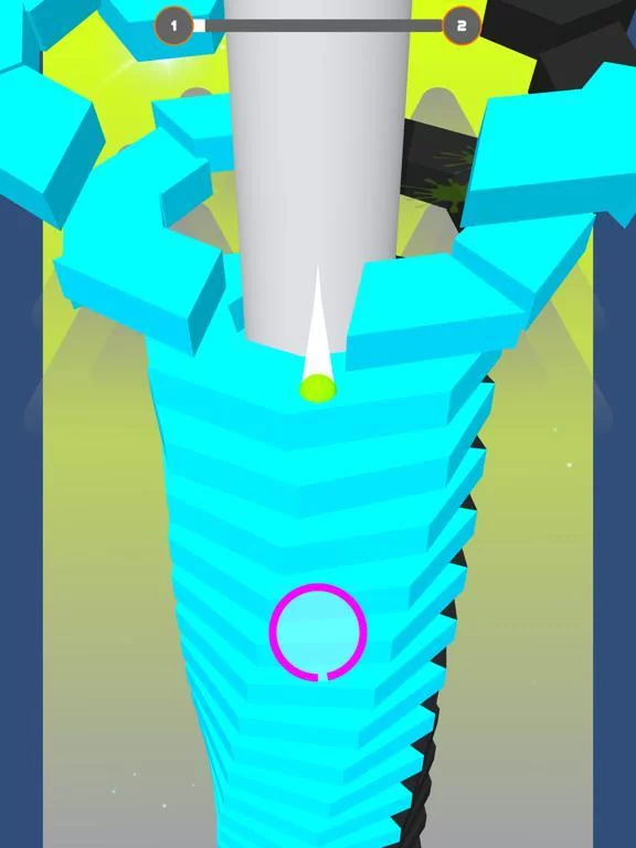 Изображение игры: Stack Ball - 3D Helix Tower
