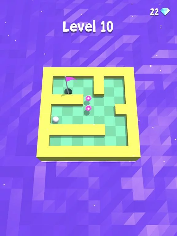 Изображение игры: Golf Maze