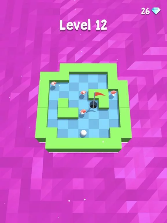 Изображение игры: Golf Maze