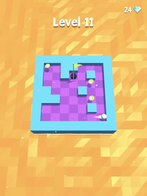 Изображение игры: Golf Maze