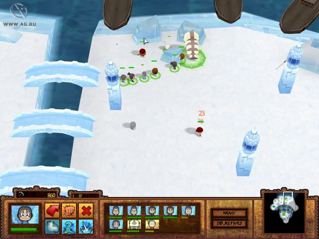 Изображение игры: Avatar: The Last Airbender - Bobble Battles