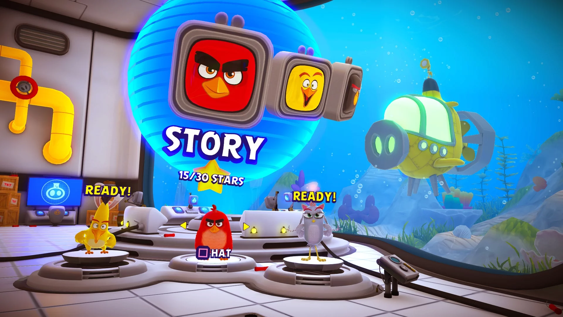 Изображение игры: The Angry Birds Movie 2 VR: Under Pressure