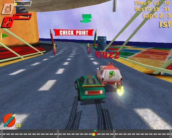 Изображение игры: Toy Racer