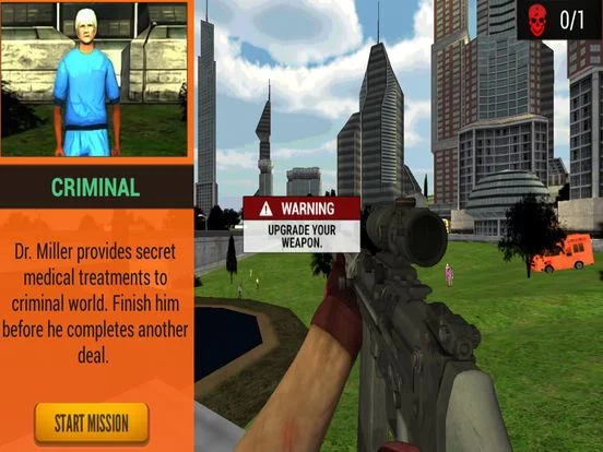 Изображение игры: Sniper 3D Kill Shot