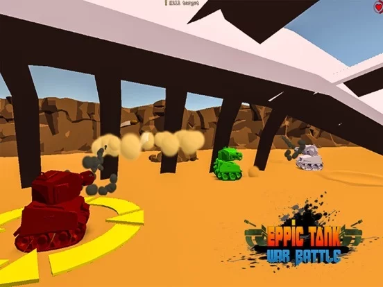 Изображение игры: Epic Tank War Battle