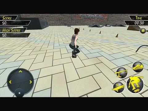 Изображение игры: Skater 3D Stunt