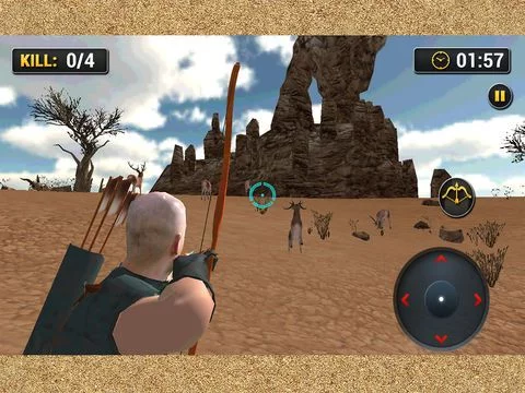 Изображение игры: Animal Hunter Archery Quest