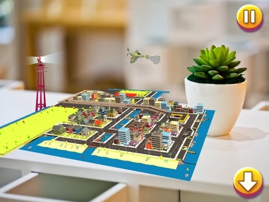Изображение игры: AR Plane Craze: Fun Joyride