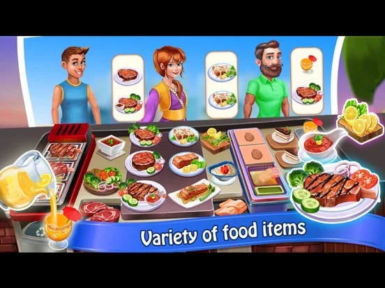 Изображение игры: Cooking Day Restaurant Game