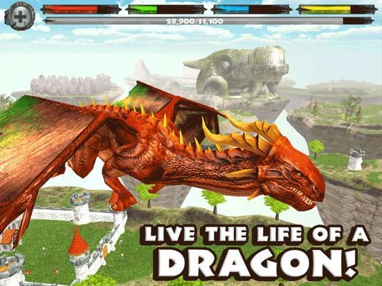 Изображение игры: World of Dragons: Dragon Simulator