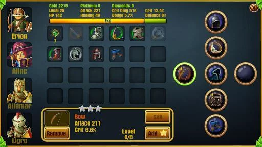 Изображение игры: Kings Hero 2: Turn Based RPG