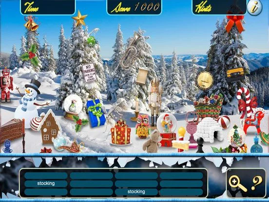Изображение игры: Hidden Objects Winter Snow Christmas Holiday Time
