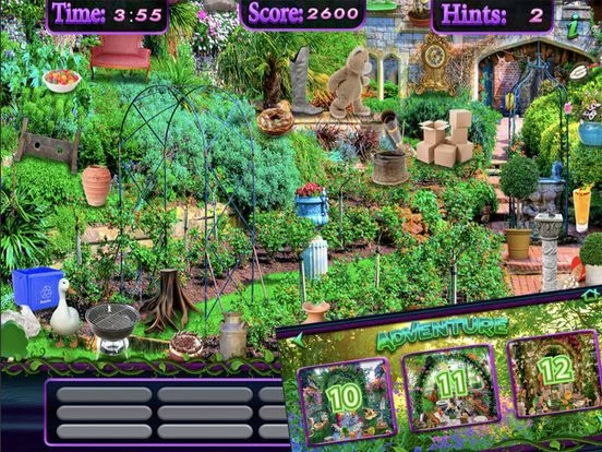Изображение игры: Hidden Objects Secret Garden Passages Object Time