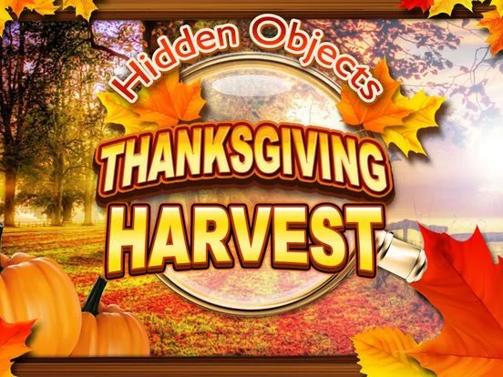 Изображение игры: Hidden Objects Thanksgiving Fall Harvest Puzzle