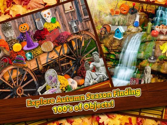 Изображение игры: Hidden Objects Thanksgiving Fall Harvest Puzzle